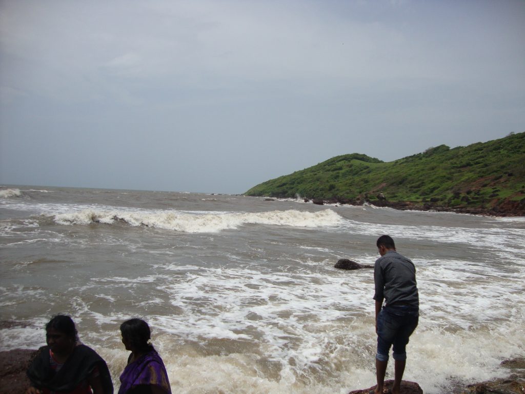 Sinquerim Beach in Monsoon | Goa in monsoon | Goa in June | Goa in July | Goa in August