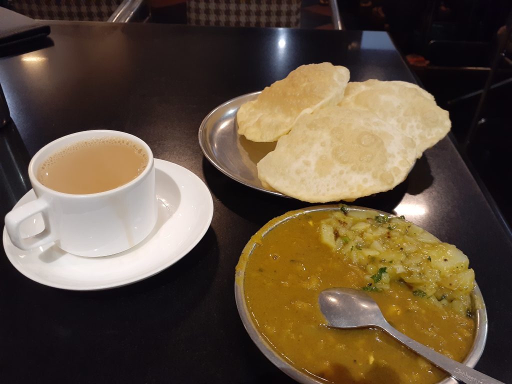 Goan mixed bhaji puri